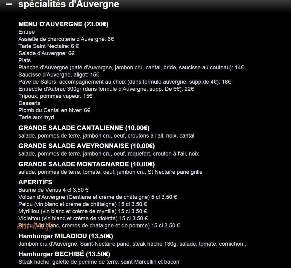 L'époque — carte page 1
