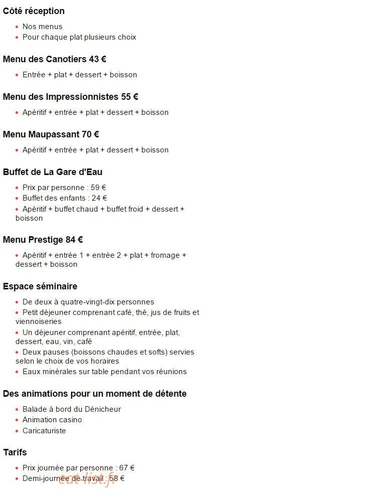 Les Rives de La Courtille — carte page 2