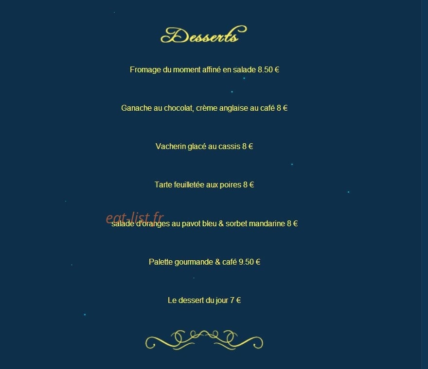Restaurant  Fournaise — carte page 3