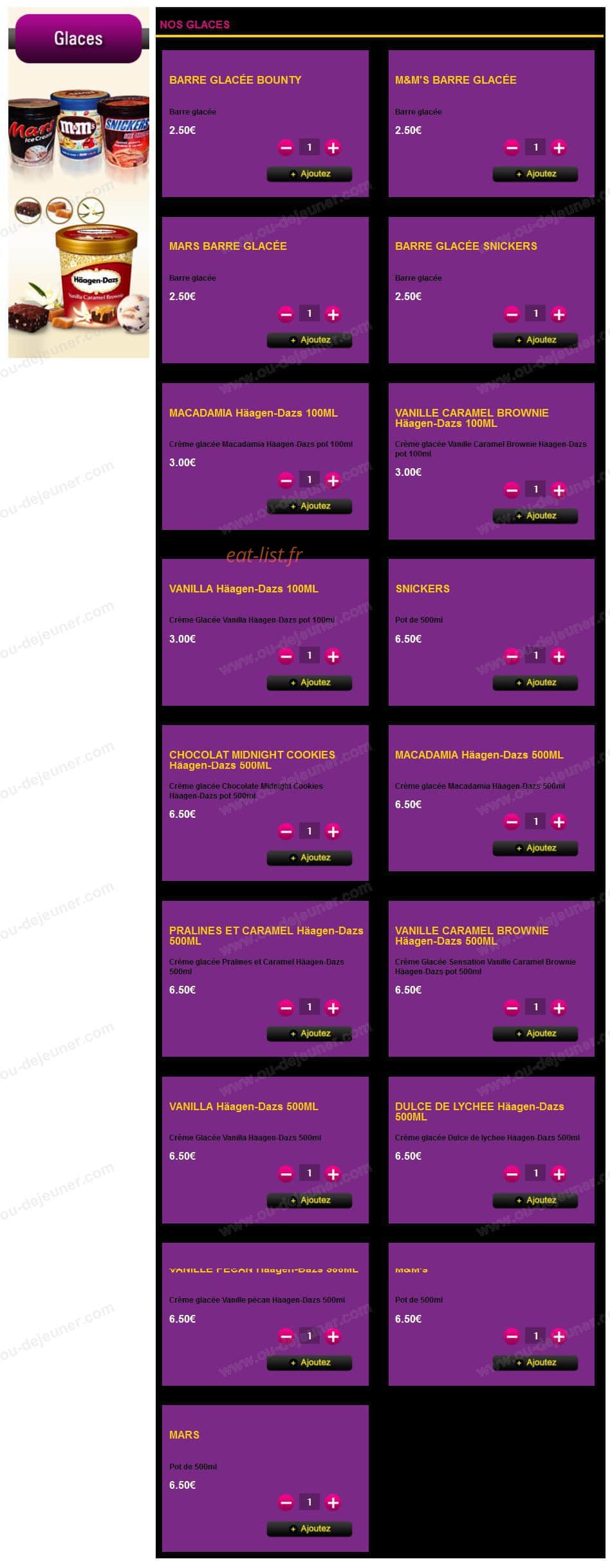 Spyzzas — carte page 15