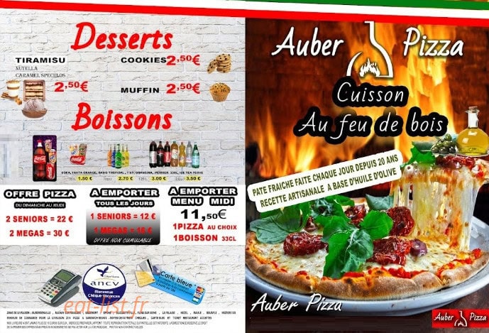 la Pizza d'Acosta — carte page 6
