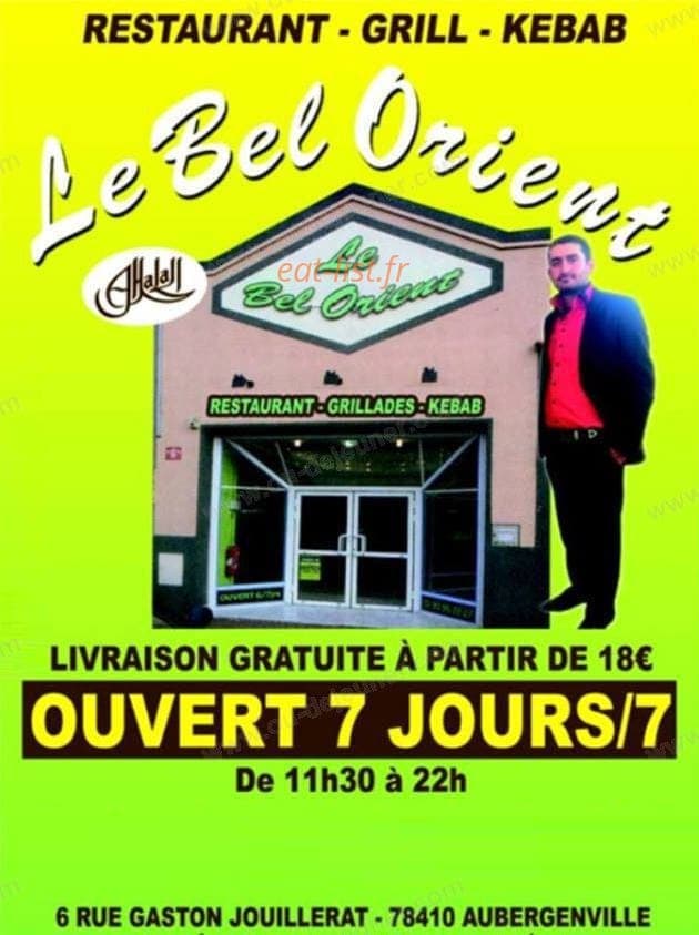 Le Bel Orient — carte page 1