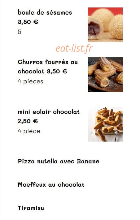 Villa steak house — carte page 11