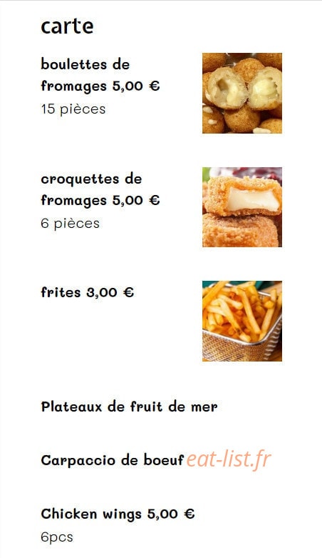 Villa steak house — carte page 4