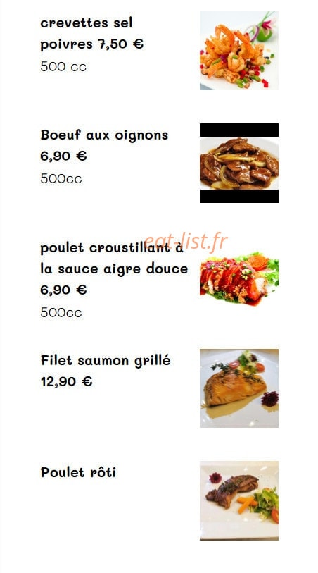Villa steak house — carte page 9