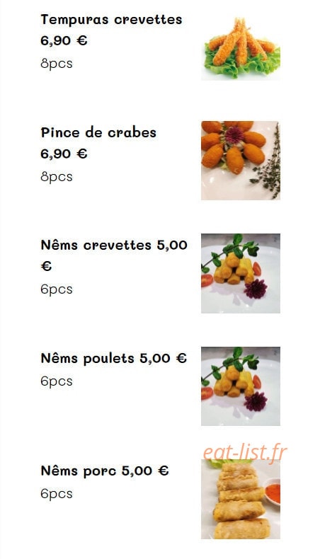 Villa steak house — carte page 6