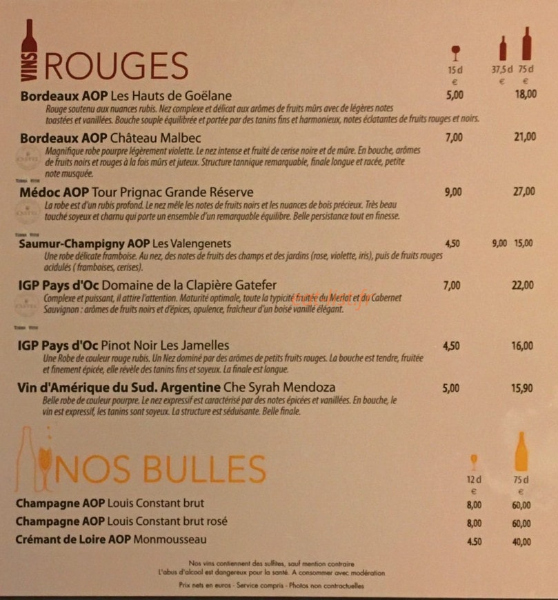 L'ambition — carte page 2