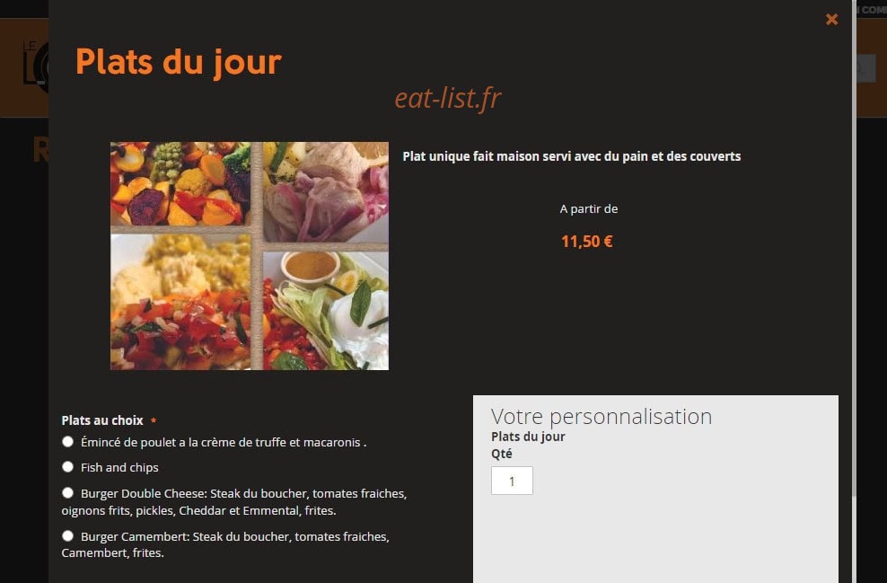 Le Local Drive — carte page 2
