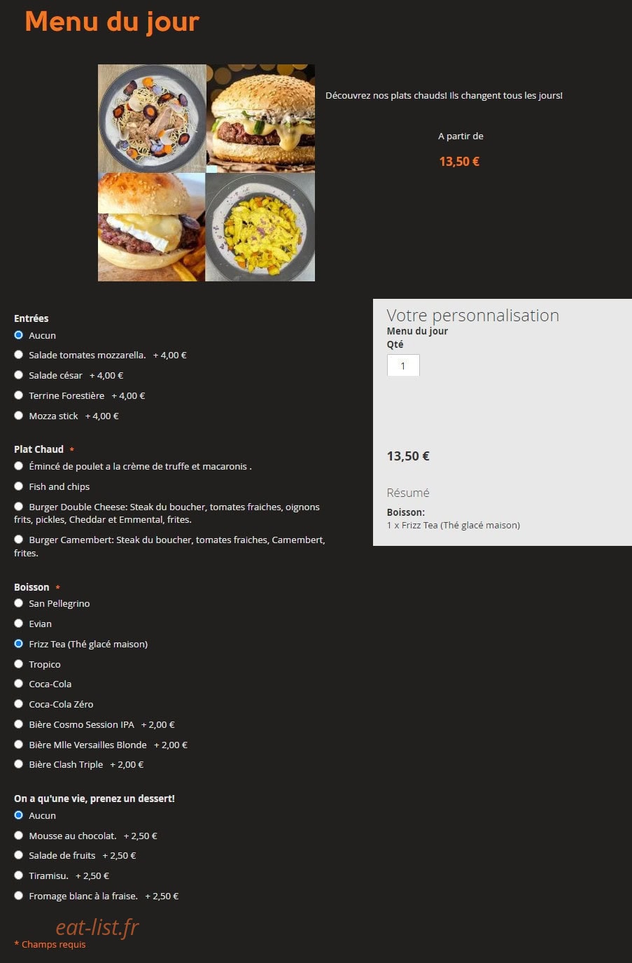 Le Local Drive — carte page 1