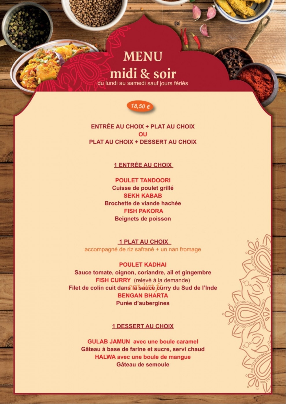 Jardin du kashmir — carte page 8