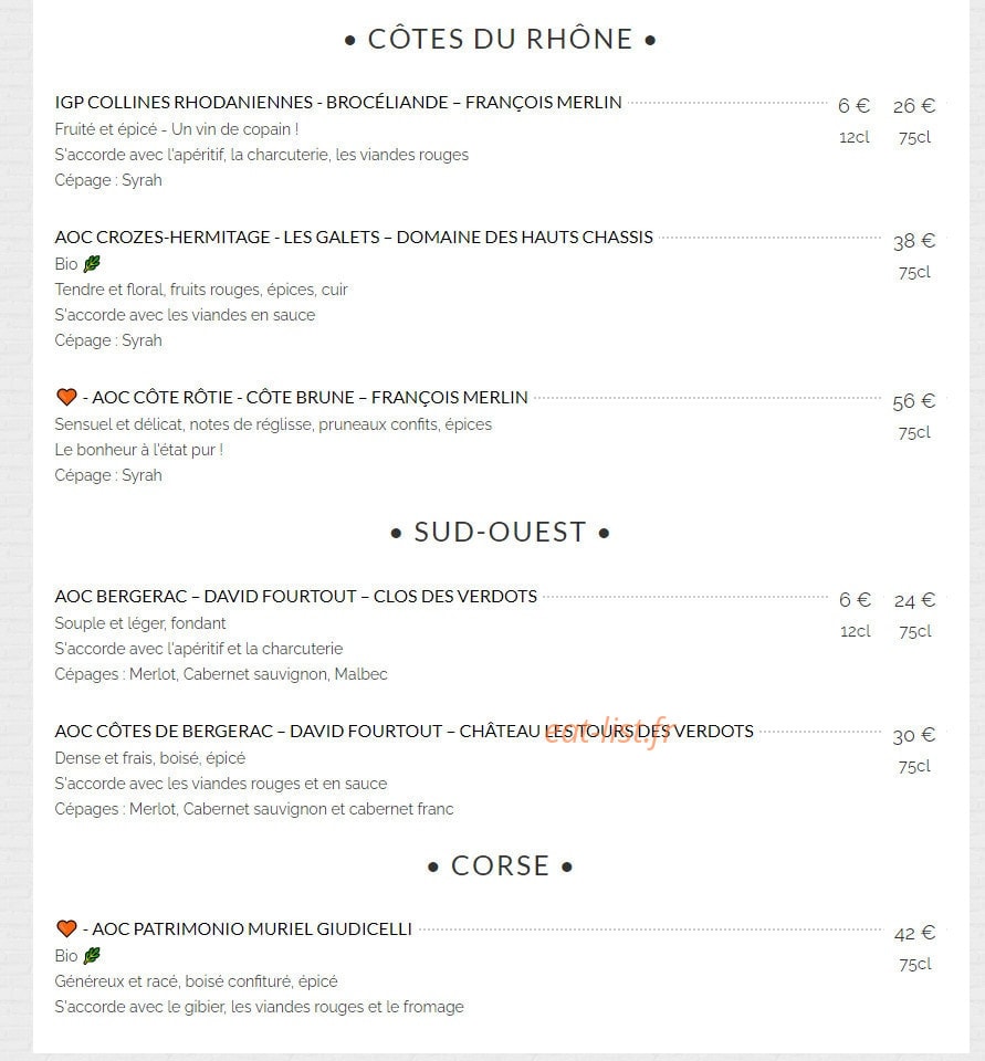 Canaille — carte page 6