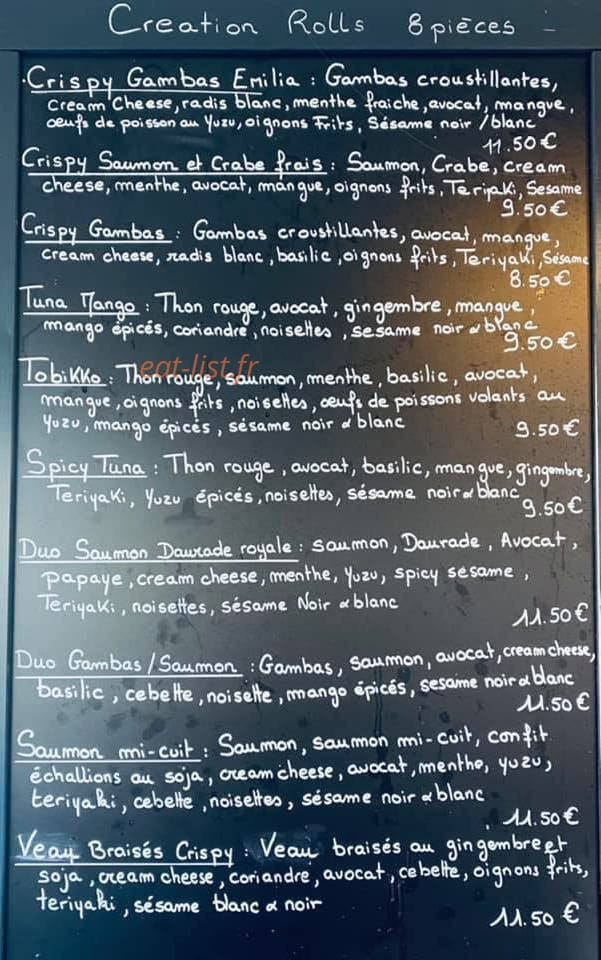 Le Calmos - burger chic — carte page 2