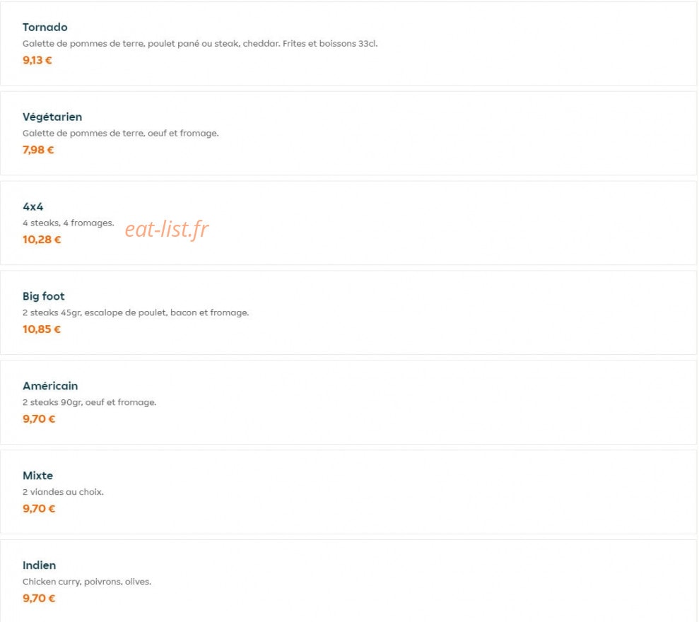 Nour Food — carte page 4