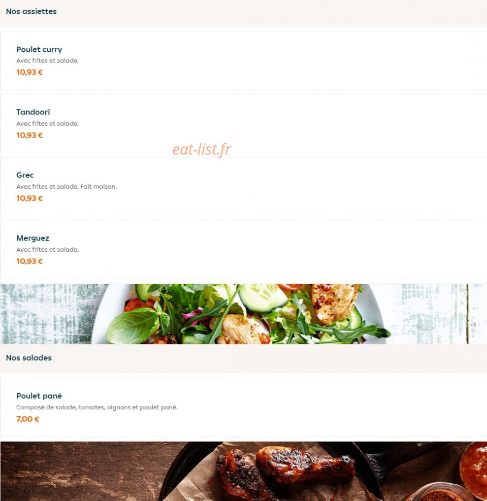 Nour Food — carte page 12