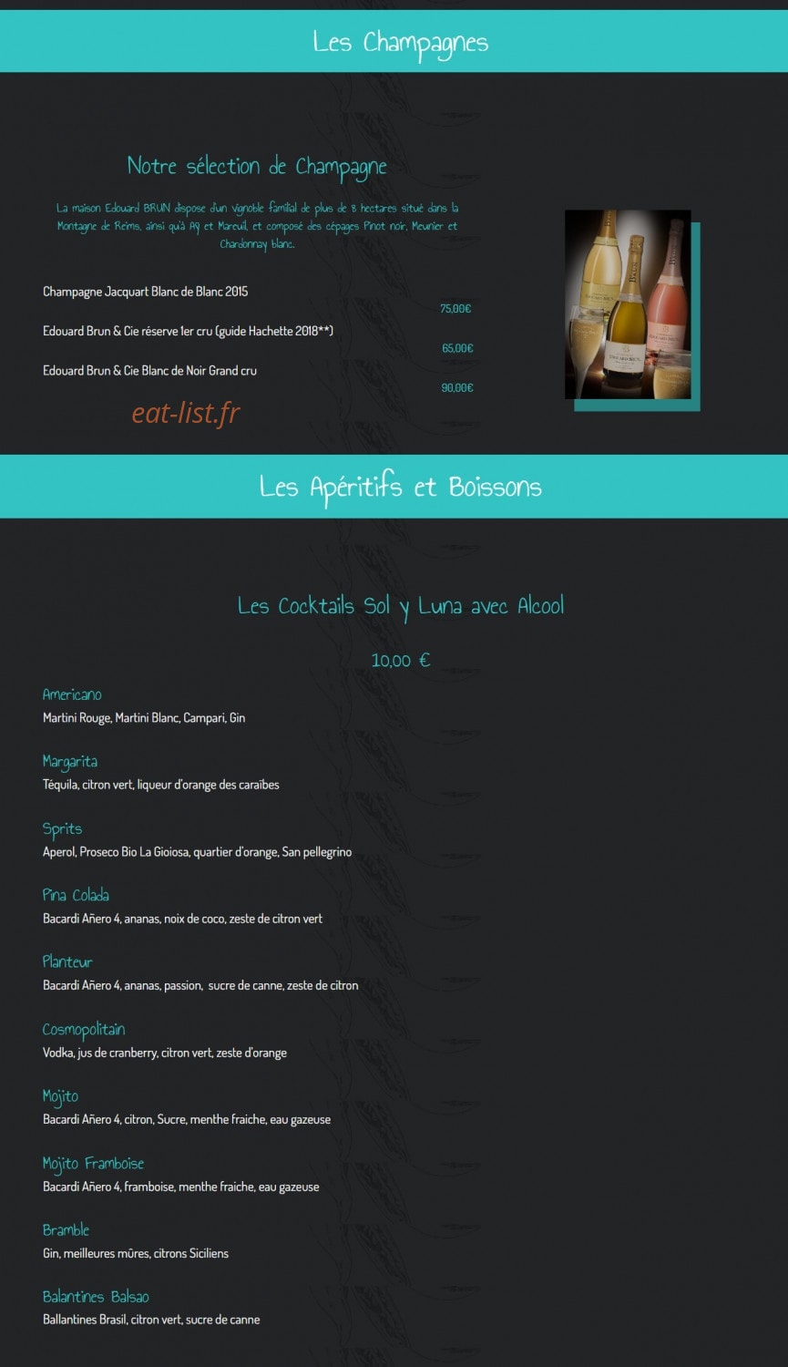 sol y luna — carte page 10