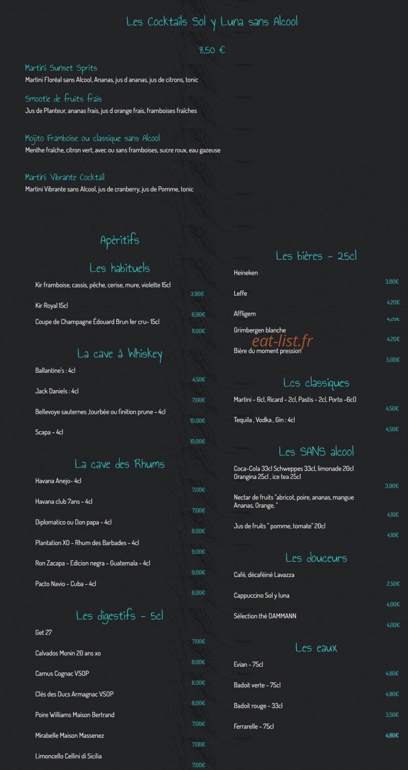 sol y luna — carte page 11
