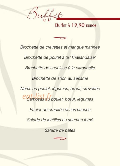 Traiteur Mariage — carte page 3
