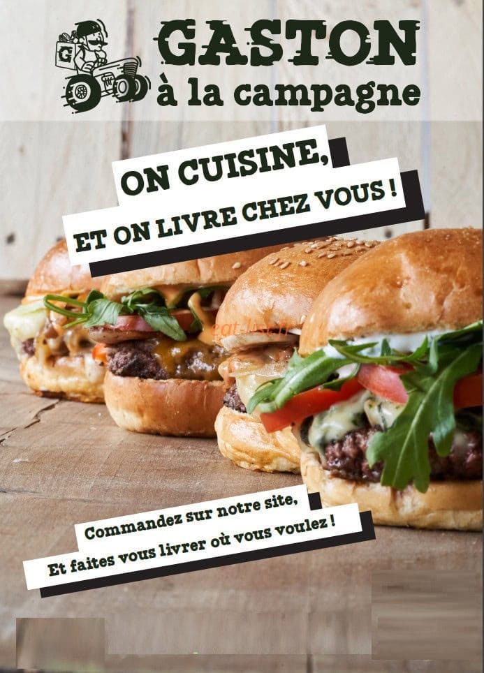 Gaston à la campagne — carte page 1