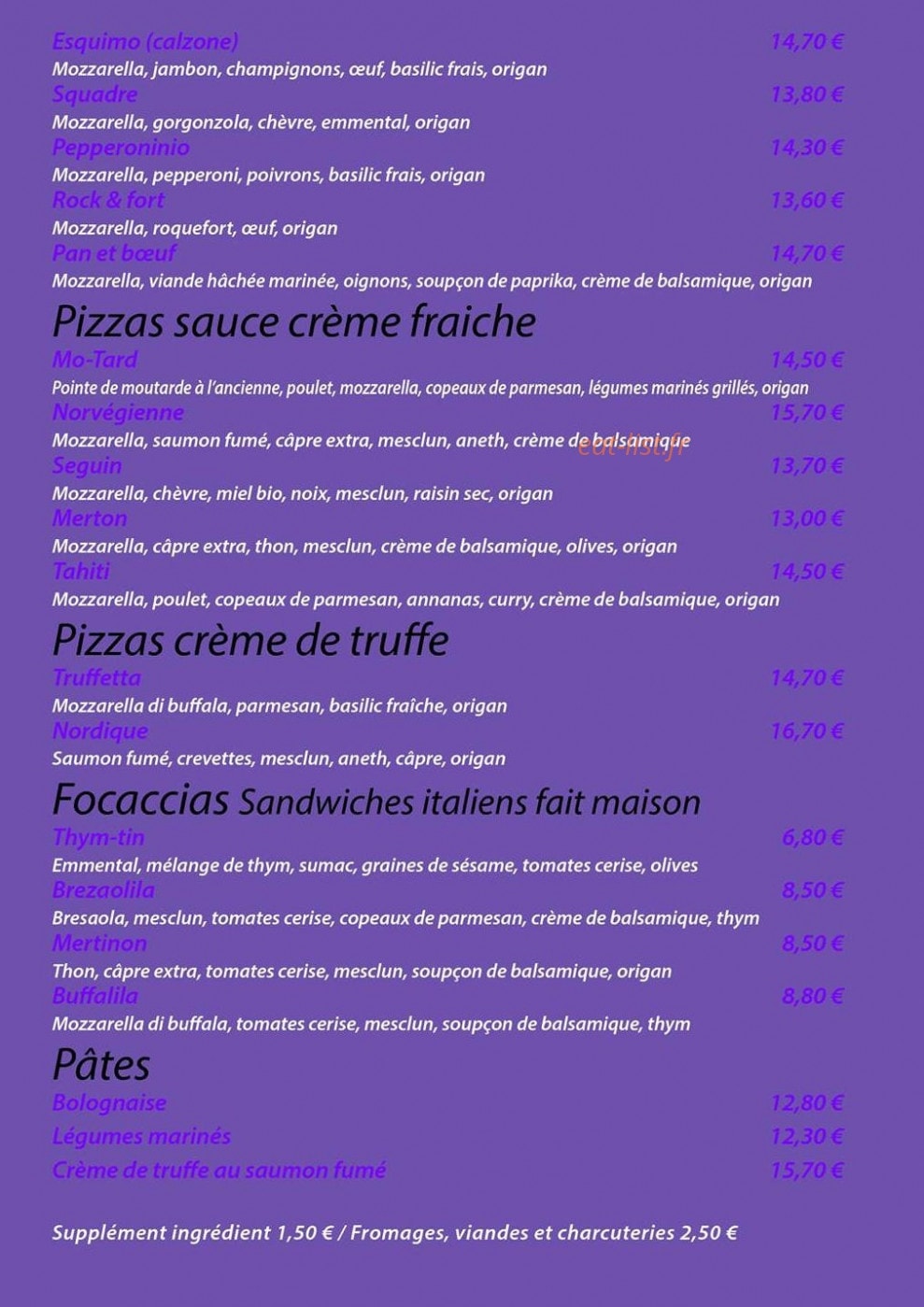 Pan et vino — carte page 4