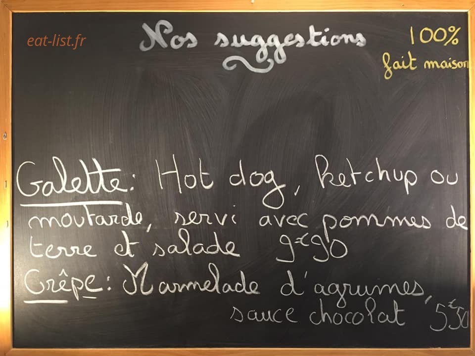 Crêperie Art'Letty — carte page 5