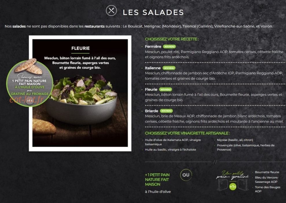 Basilic & Co — carte page 4