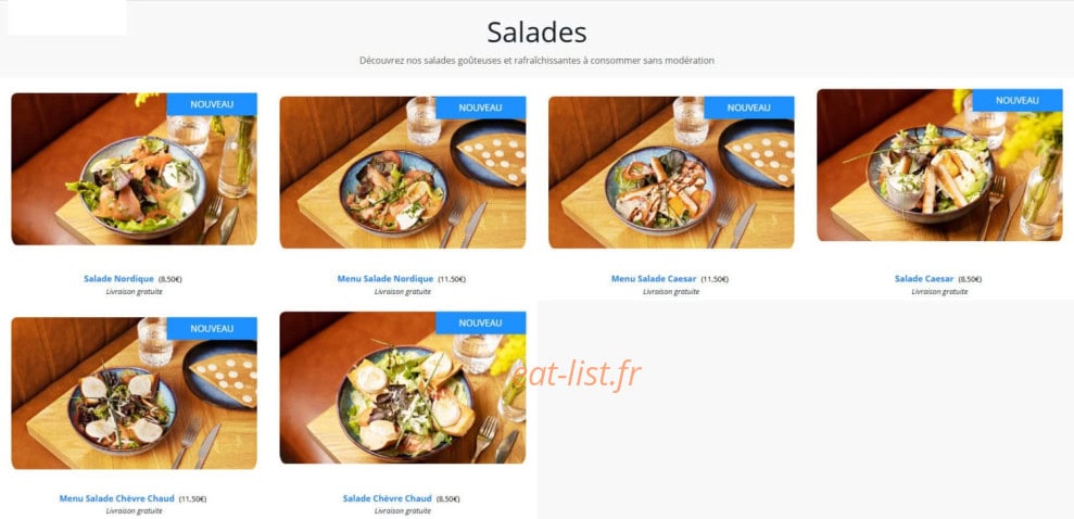 Burger Breton — carte page 2