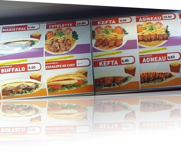 Kebab de la gare — carte page 2