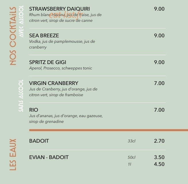 Le Terminus — carte page 6