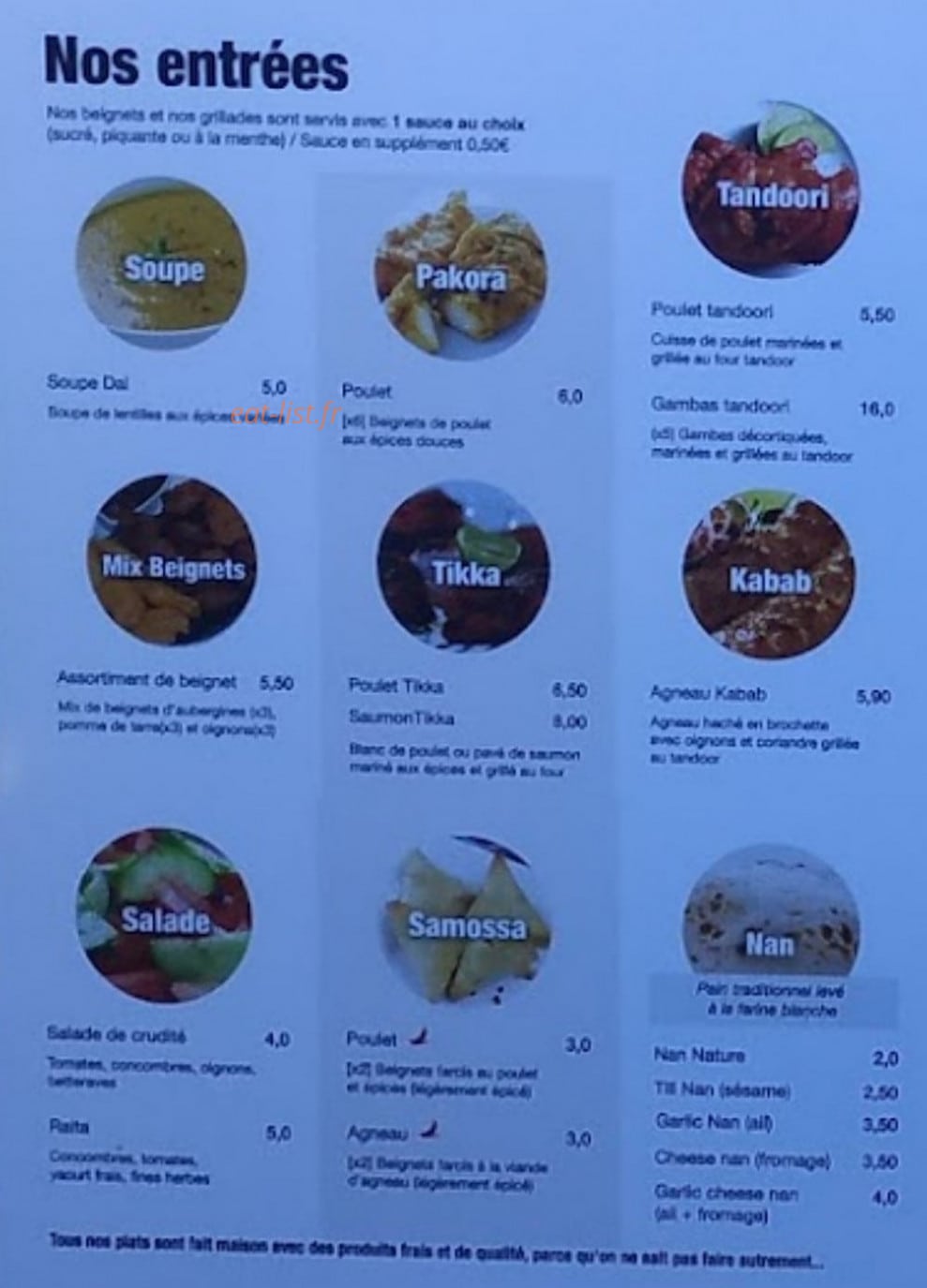 Mama's Corner — carte page 1
