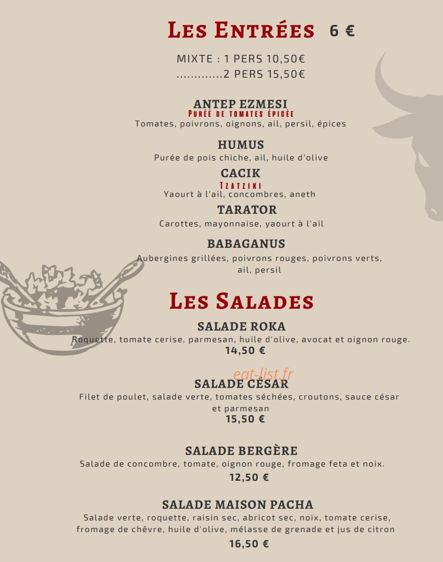 Pacha — carte page 1