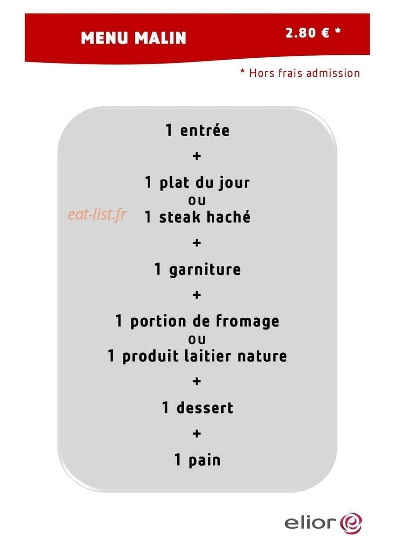 Carte et menu de Restaurant Sartrouville / Rie à Sartrouville — Les menus