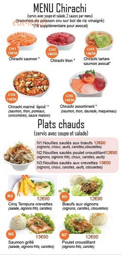 Xin Sushi — carte page 5