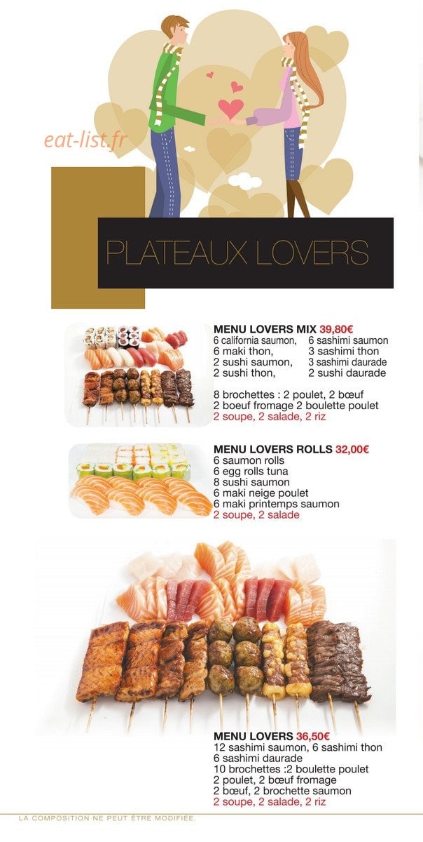 Yaka sushi — carte page 21