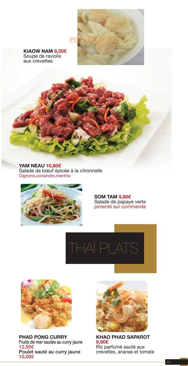 Yaka sushi — carte page 24