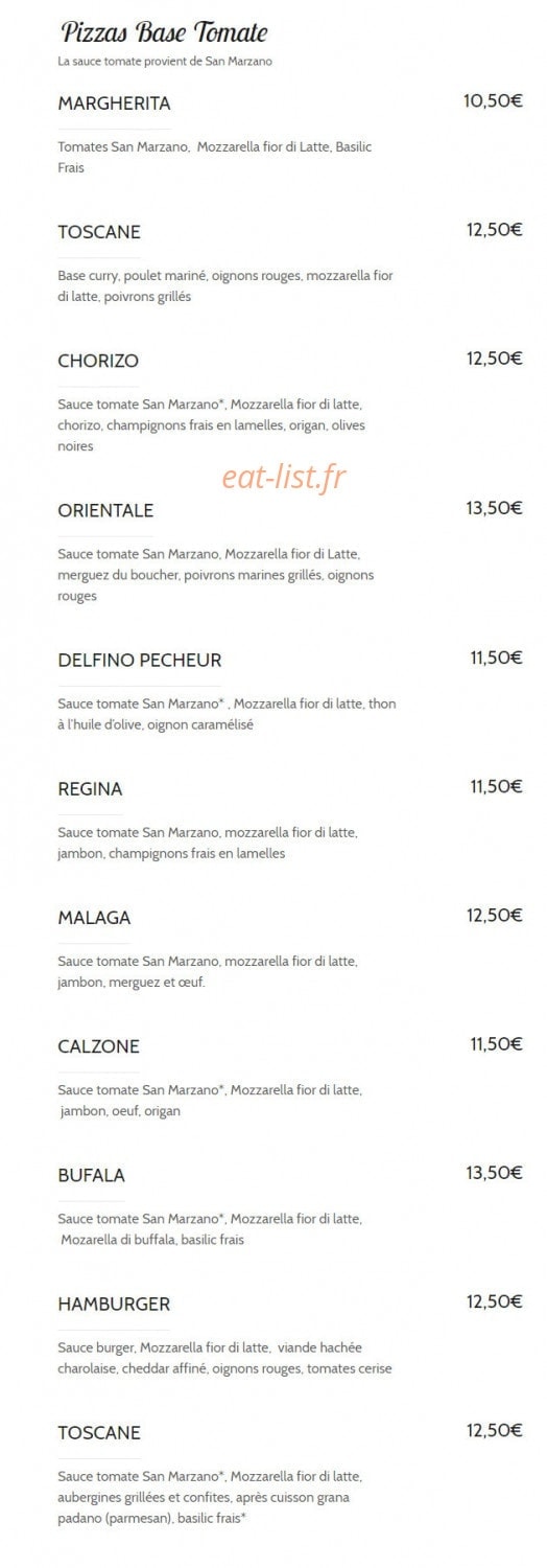 Au feu de bois — carte page 1