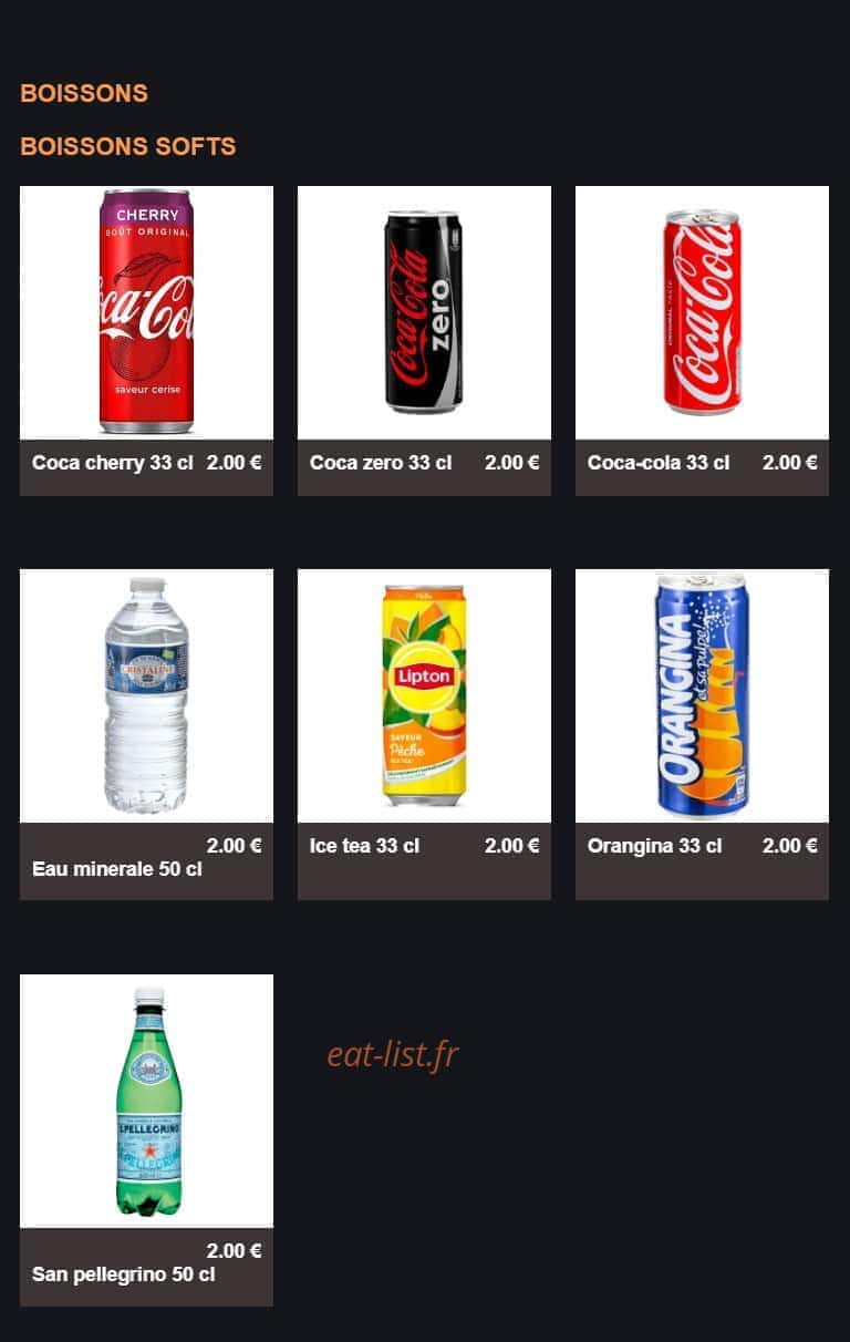 Clic sushi — carte page 11