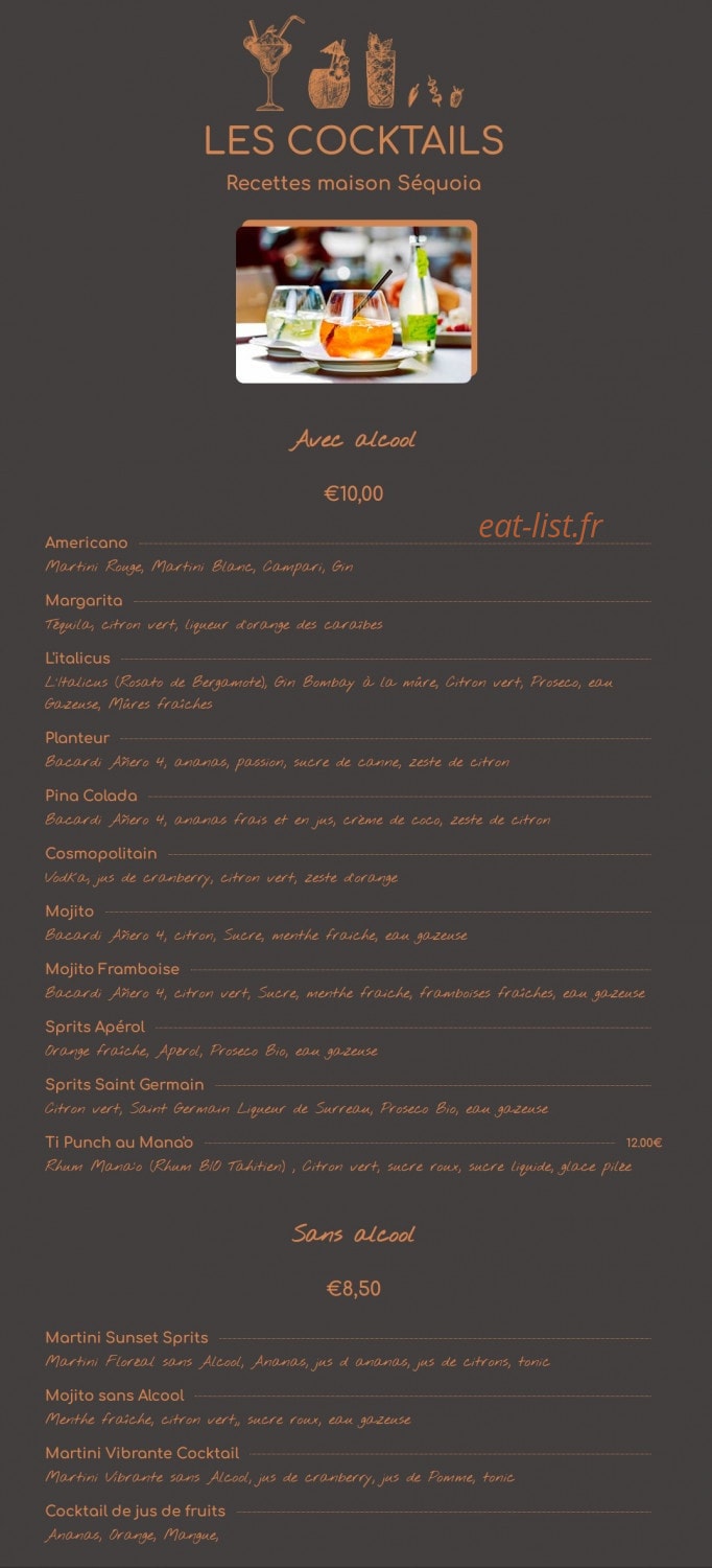 Le Séquoia — carte page 5