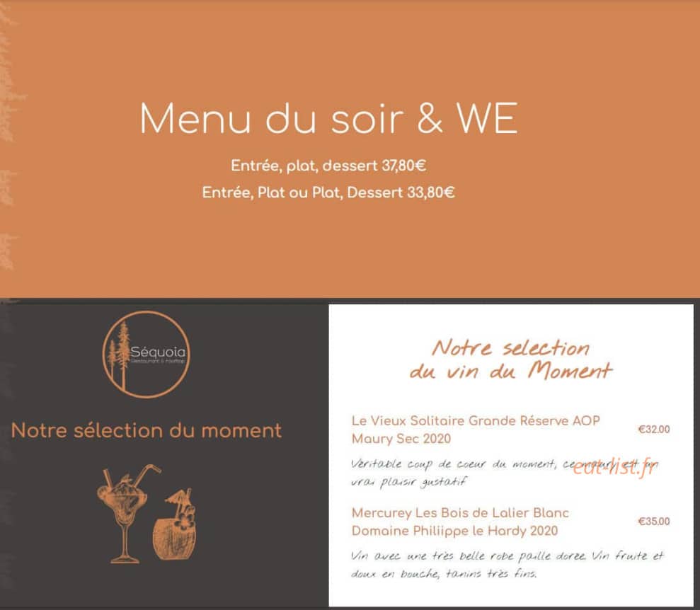 Le Séquoia — carte page 16