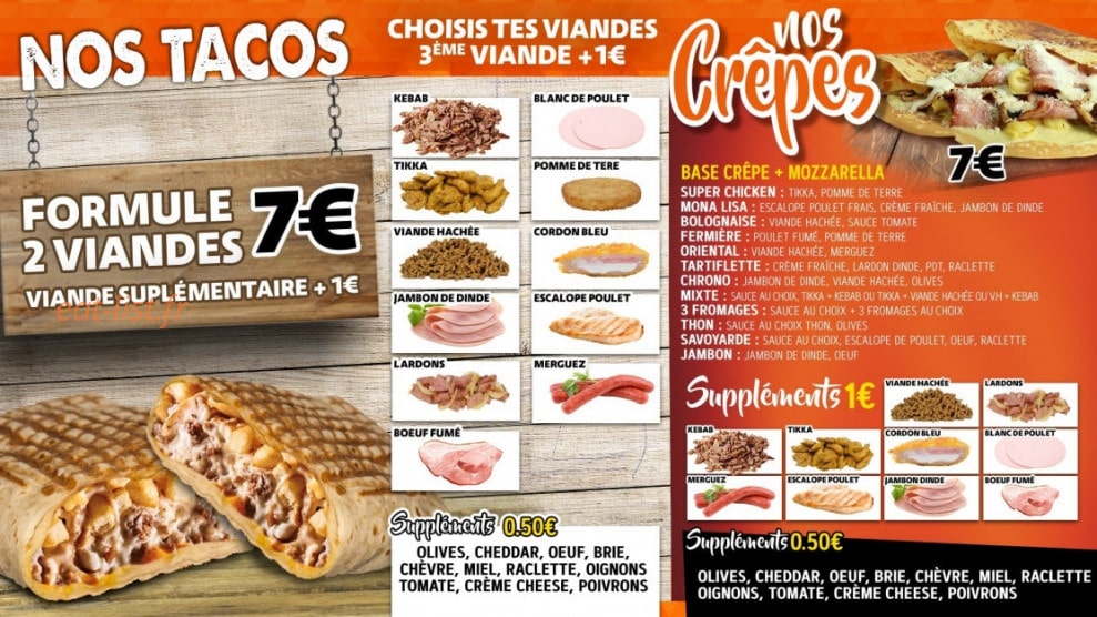 chrono Pizza — carte page 4