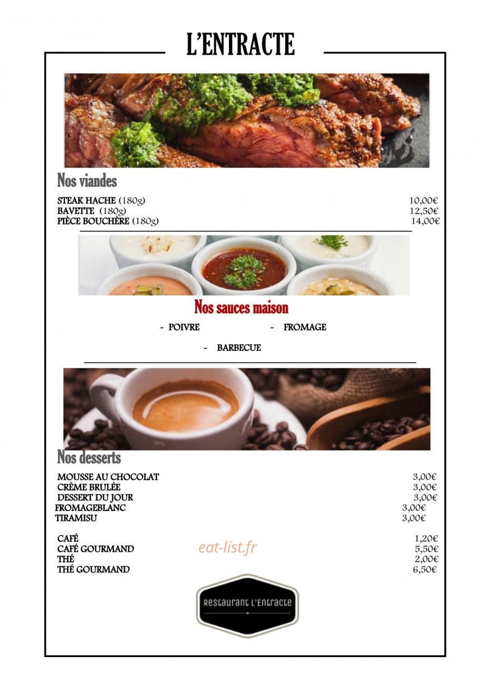 L'Entracte — carte page 3