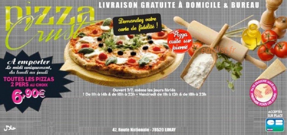 Pizza crust — carte page 1