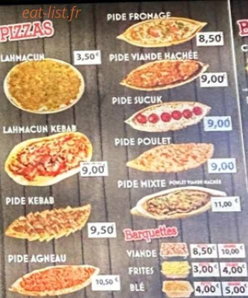 Varto Grill — carte page 2