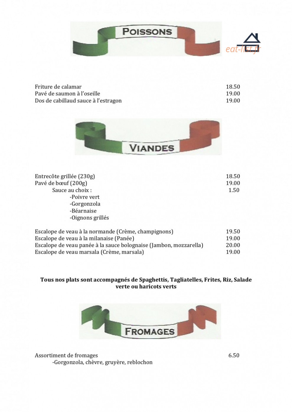 Villa Romana — carte page 4