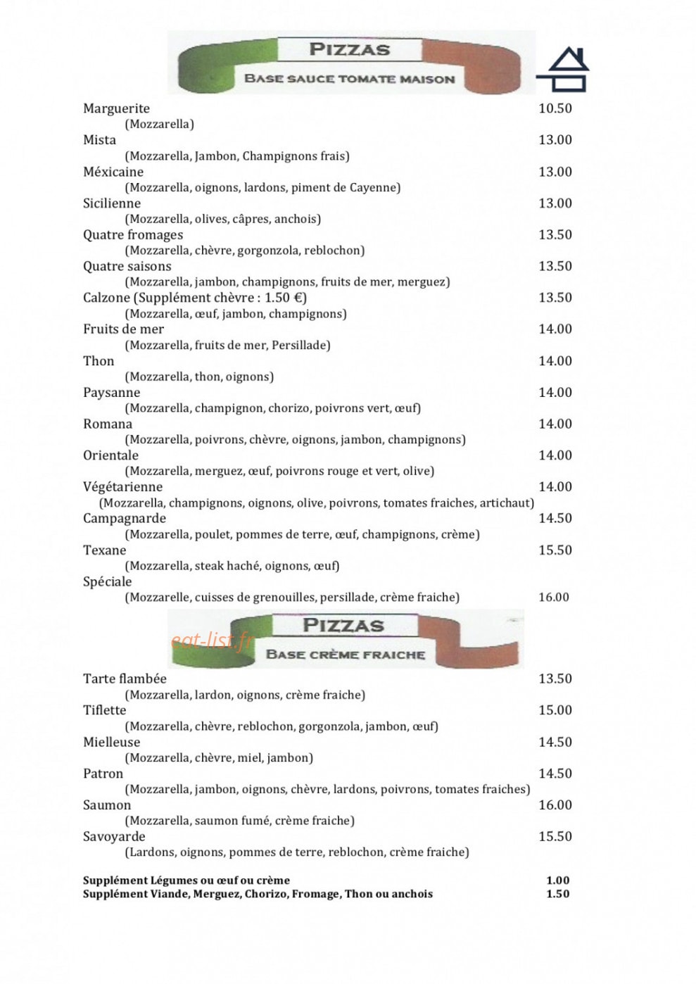 Villa Romana — carte page 2