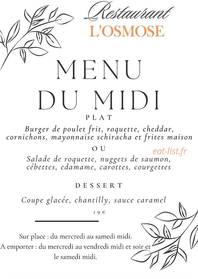 L’osmose — carte page 2