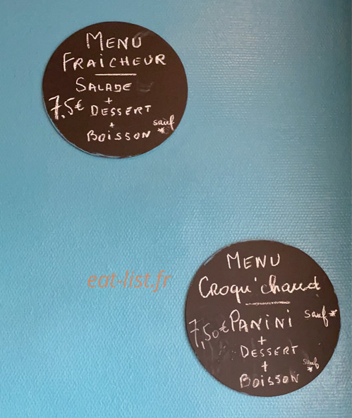 La sandwicherie — carte page 2