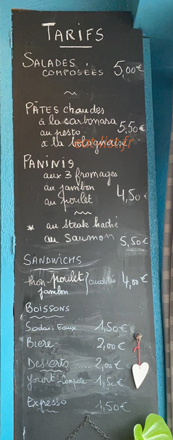La sandwicherie — carte page 3