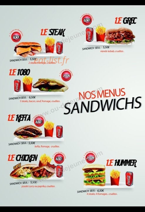100dwiche — carte page 2