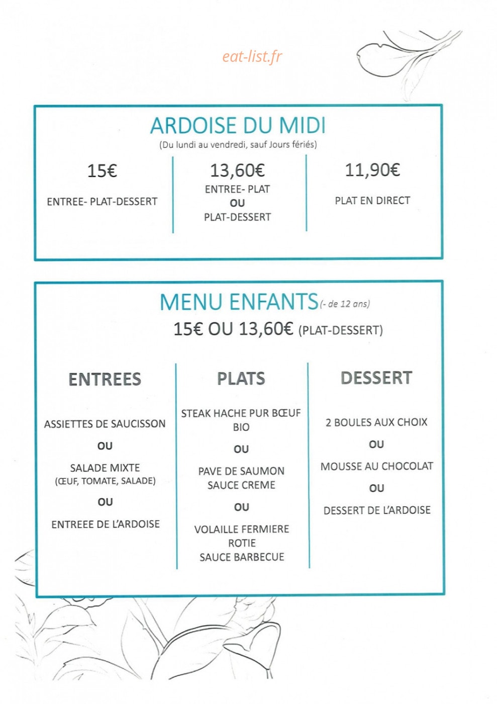 Chomalee — carte page 2