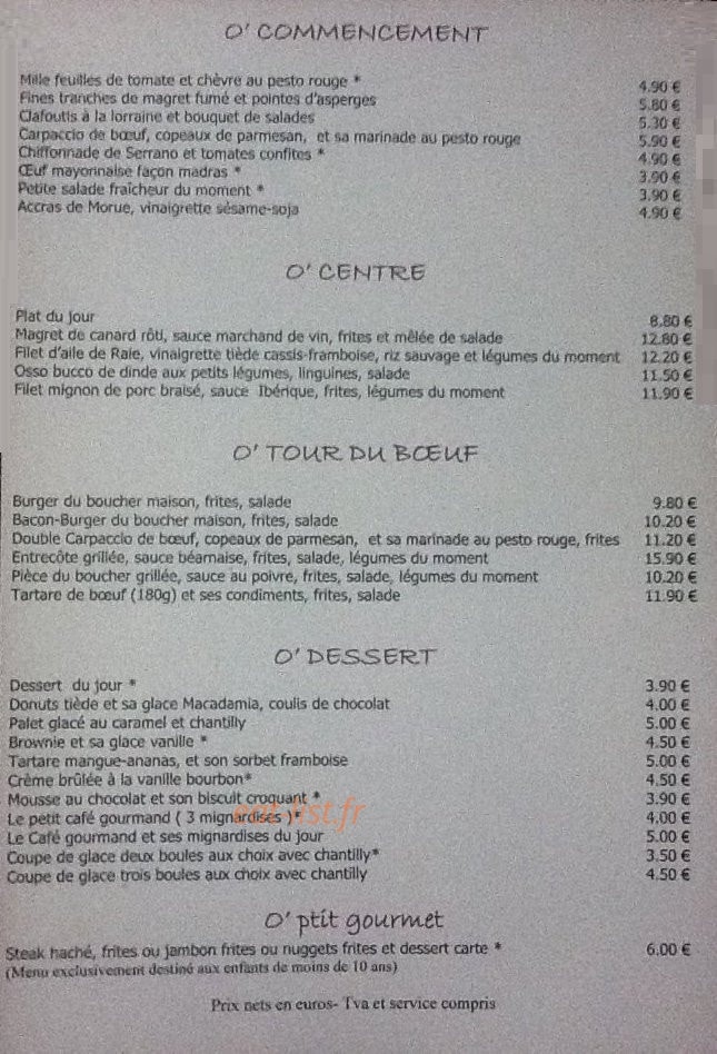 La Comédie — carte page 1